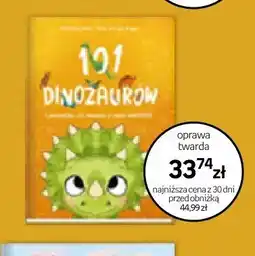 Empik Książka 101 dinozaurów oprawa twarda oferta