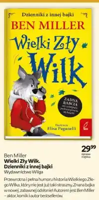 Empik Książka Wielki Zły Wilk. Dzienniki z innej bajki Ben Miller Wydawnictwo Wilga oprawa miękka oferta
