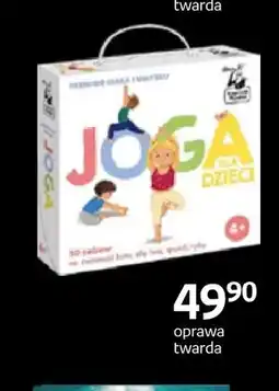 Empik Książka Joga dla dzieci oprawa twarda oferta