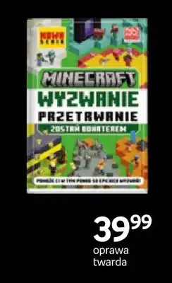 Empik Książka Minecraft Wyzwanie przetrwanie oprawa twarda oferta