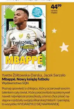 Empik Książka Mbappé. Nowy książę futbolu Yvette Żółtowska-Darska, Jacek Sarzało oprawa miękka oferta
