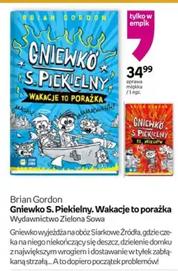 Empik Książka Gniewko S. Piekielny. Wakacje to porażka Brian Gordon oprawa miękka oferta
