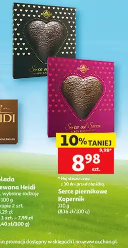 Auchan Serce z piernika Kopernik oferta