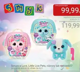 Smyk Zabawka Scruvv a Luvs Little Live Pets różowy oferta
