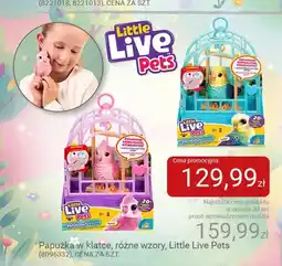 Smyk Zabawka Papużka w klatce Little Live Pets oferta