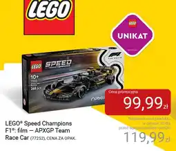 Smyk Klocki LEGO Speed Champions F1: film - APXGP Team Race Car (77252) oferta