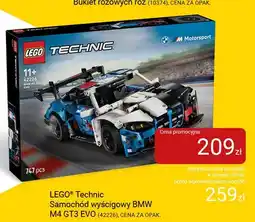 Smyk Klocki LEGO Technic Samochód wyścigowy BMW M4 GT3 EVO (42226) oferta