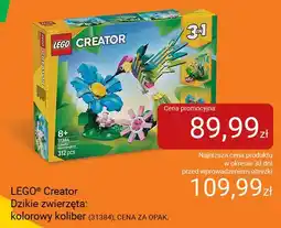 Smyk Klocki LEGO Creator Dzikie zwierzęta: kolorowy koliber 31384 oferta