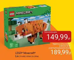 Smyk Klocki LEGO Minecraft Lis (21588) oferta