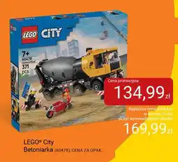 Smyk Klocki LEGO City Betoniarka (60478) oferta