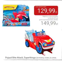 Smyk Pojazd Bite Attack Superthings (8249303) oferta