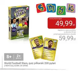 Smyk Quiz piłkarski Top Trumps World Football Stars 200 pytań oferta
