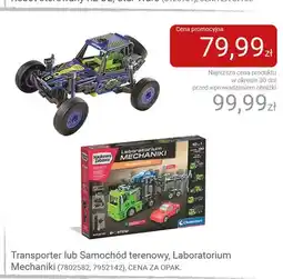 Smyk Transporter Laboratorium Mechaniki Clementoni oferta