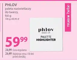 Hebe Paleta rozświetlaczy Phlov oferta