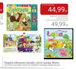 Smyk Książka odkrywam dźwięki Zwierzęta Morex oferta