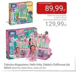 Smyk Fabryka długopisów Hello Kitty Clementoni oferta