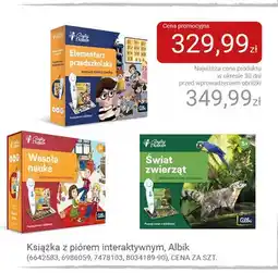 Smyk Książka z piórem interaktywnym Albik oferta