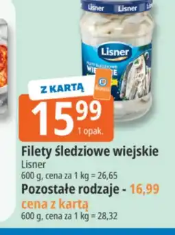 E.Leclerc Filety śledziowe Lisner oferta