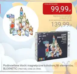 Smyk Podświetlane klocki magnetyczne kulodrom 86 elementów BLOXNETIC oferta