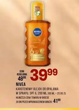 Drogerie Natura Olejek do opalania Nivea oferta