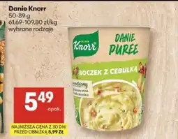 Delikatesy Centrum Danie gotowe Knorr oferta
