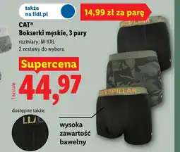 Lidl Bokserki męskie Cat oferta