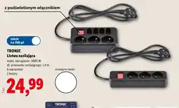 Lidl Listwa zasilająca Tronic oferta