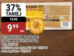 bi1 Keto bulki hamburgerowe z sezamem balviten oferta