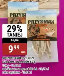 bi1 Suszone królicze uszy lub lapki dla psów oferta
