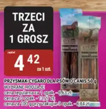bi1 Przysmak cygaro dla psów o canis oferta