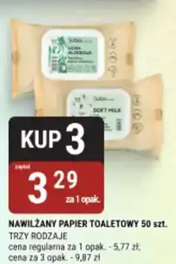 bi1 Nawilżany papier toaletowy oferta
