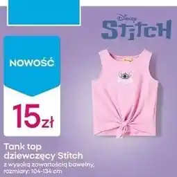 Pepco Disney Stitch Tank top dziewczęcy Stitch oferta