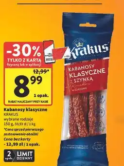 Intermarche Kabanosy klasyczne oferta