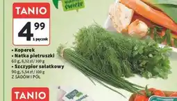 Intermarche Koperek / Natka pietruszki / Szczypior sałatkowy oferta
