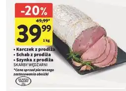 Intermarche Karczek z prodiża / Schab z prodiża / Szynka z prodiża SKARBY WĘDZARNI oferta