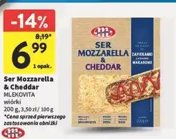Intermarche Ser Mozzarella & Cheddar wiórki oferta