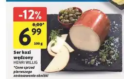 Intermarche Ser kozi wędzony oferta