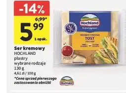 Intermarche Ser kremowy plastry oferta