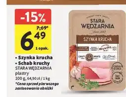 Intermarche Szynka krucha • Schab kruchy STARA WĘDZARNIA plastry oferta