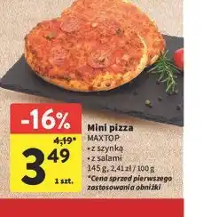 Intermarche Mini pizza MAXTOP oferta