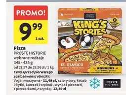 Intermarche Pizza PROSTE HISTORIE wybrane rodzaje oferta