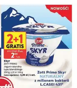 Intermarche Skyr ZOTT PRIMO Jogurt naturalny typu islandzkiego oferta