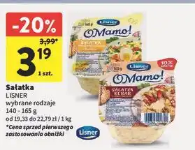 Intermarche Sałatka LISNER wybrane rodzaje oferta