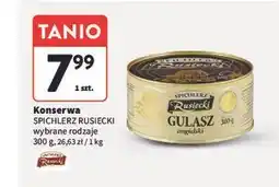 Intermarche Konserwa SPICHLERZ RUSIECKI oferta