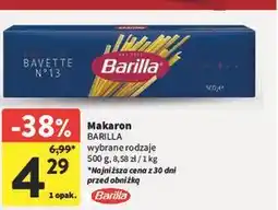 Intermarche Makaron BARILLA oferta