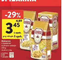 Intermarche Makaron CZANIECKI oferta