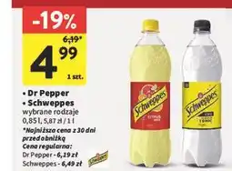 Intermarche Dr Pepper • Schweppes wybrane rodzaje oferta