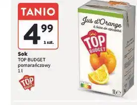 Intermarche Sok TOP BUDGET pomarańczowy oferta