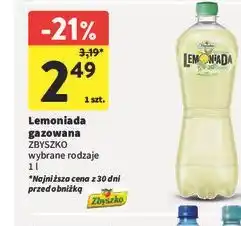 Intermarche Lemoniada gazowana ZBYSZKO wybrane rodzaje oferta