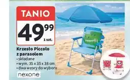 Intermarche Krzesło Piccolo z parasolem nexone oferta